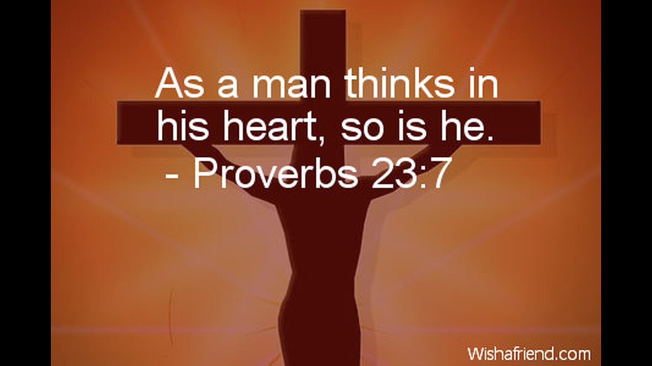 Sunday Talk with Jamal [Proverbs 23:7 For as he thinketh in his heart, so is he] 27/Oct/24