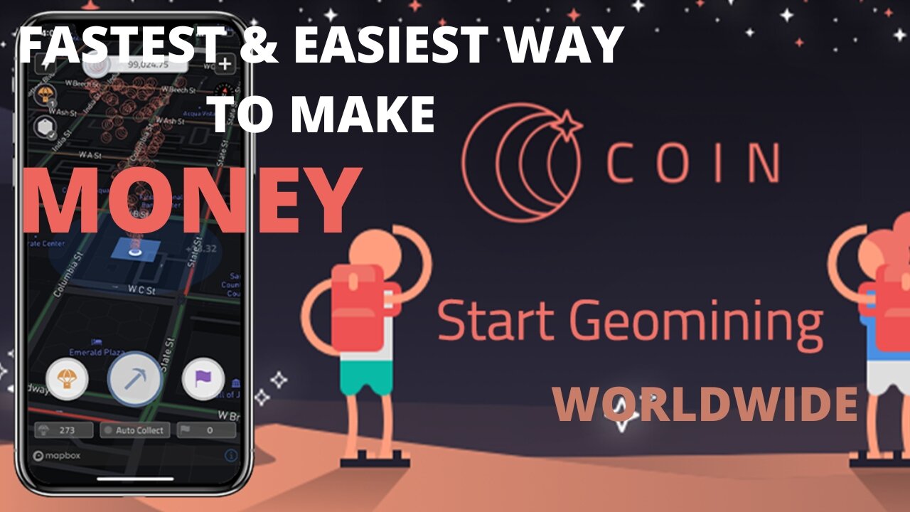 How to make money with mobile the fastest & easiest way witj COIN APP