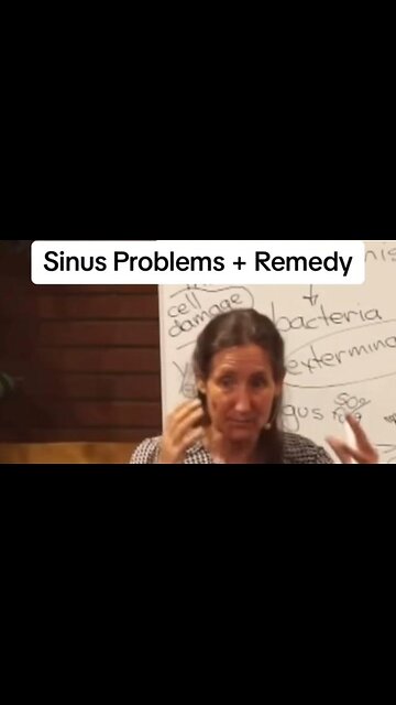 Barbara O’Neill - Sinus Problems + Remedy