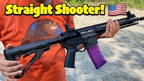 🇺🇸All American Spikes Tactical AR Crusader Rifle🇺🇸 One SWEET shooting AR-15‼️ First look/shots