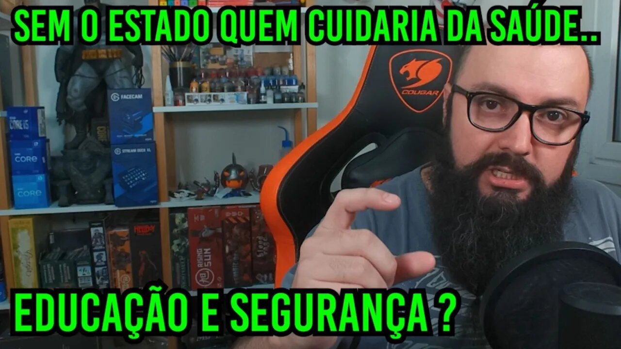 Sem o Estado Quem Cuidaria Da Saúde, Educação E Segurança ?