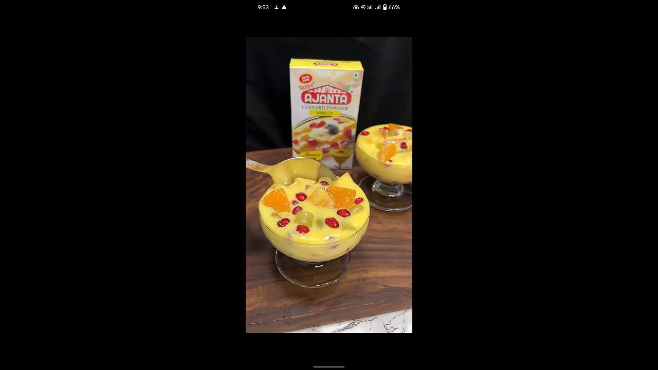 fruit custard