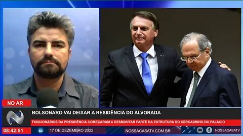 Bolsonaro deixará palácio, Guedes muda para RJ