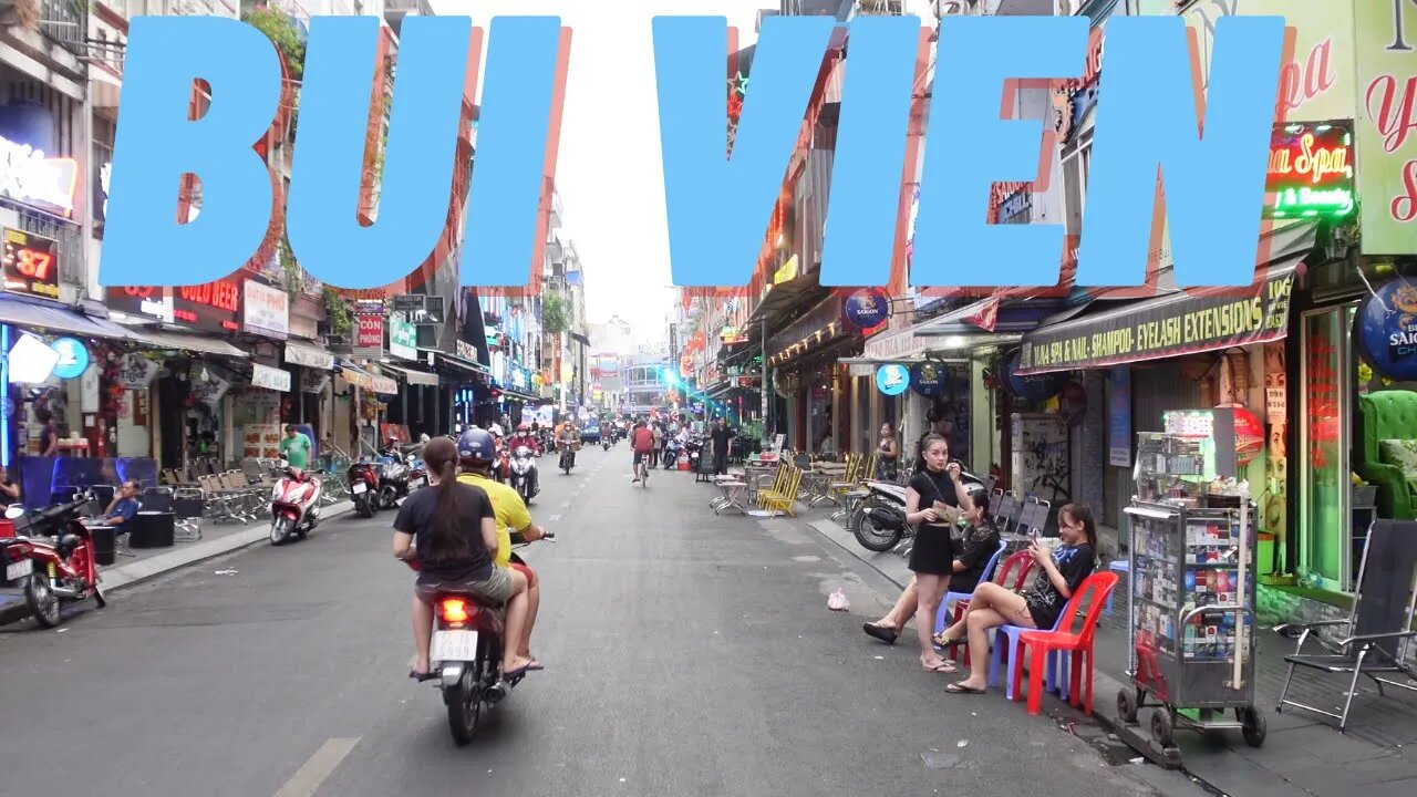 Bui Vien HIDDEN Alleys and Day Tour Saigon 2023 Vietnam 🇻🇳