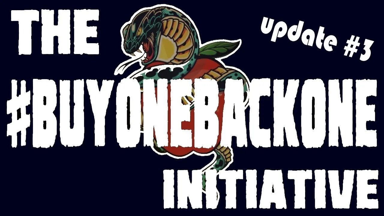 #BuyOneBackOne Initiative Update 3