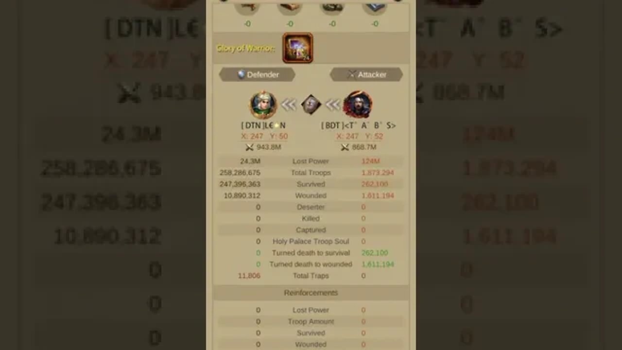 Battel of Chalons #evony Round 2 battle reports, #t1 #trap