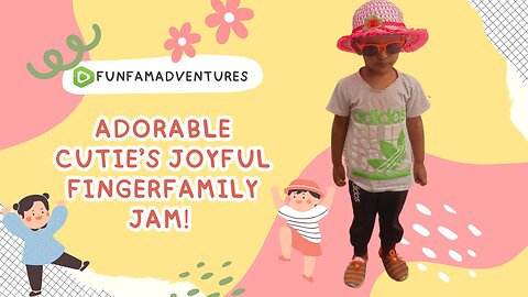 Adorable Cutie's Joyful Finger Family Jam! 🎶👧🤗