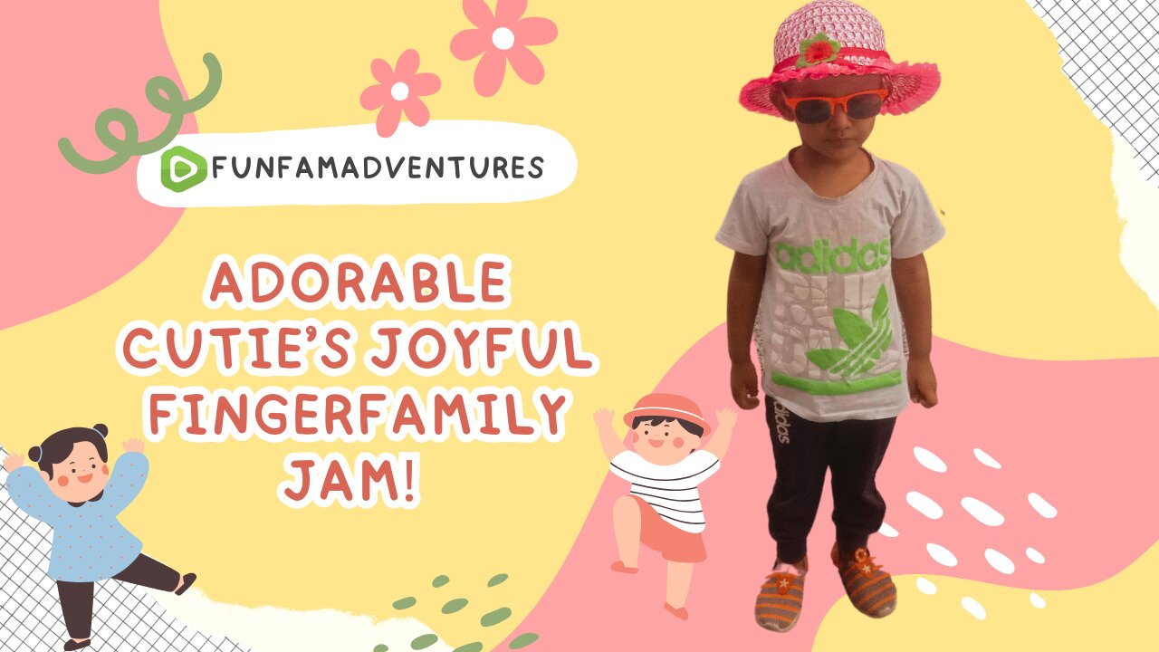 Adorable Cutie's Joyful Finger Family Jam! 🎶👧🤗