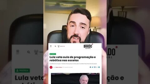 Lula veta tecnologia para crianças carentes