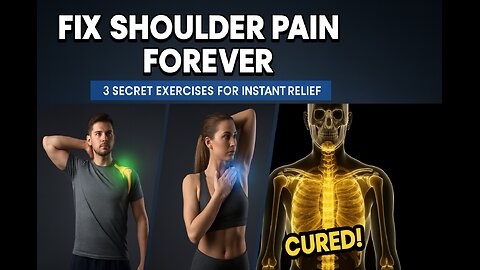 Fix Shoulder Pain Forever: 3 Secret Exercises for Instant Relief