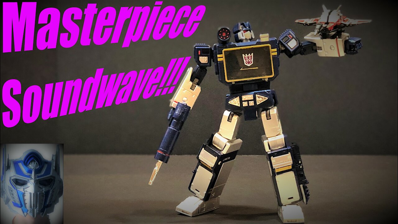 Transformers Masterpiece - MP-13 Soundwave Review