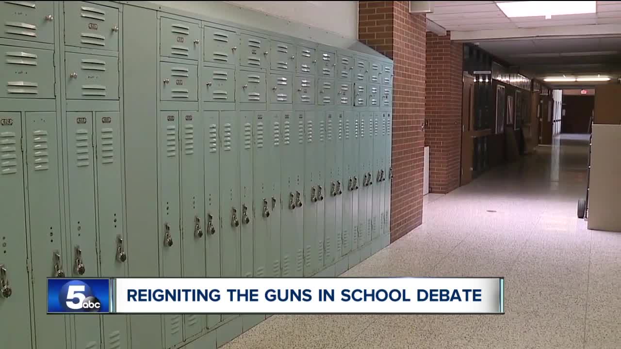 The debate over arming teachers heats up