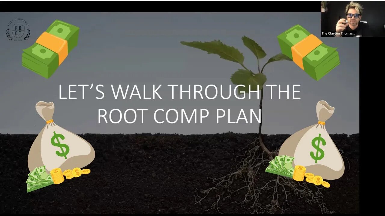 🇩🇪 ROOT Universität Maximieren Sie Ihr Einkommen mit ROOT Comp Plan | 19.07.22 Call "Clayton Thomas"