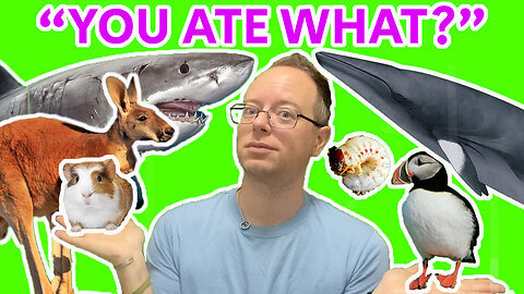 YOU ATE WHAT? | SOME OF THE WEIRD THINGS I ATE WHILE TRAVELING | EPG EP 125