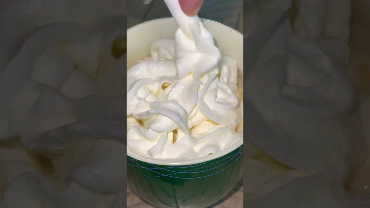 Whipped cream coffee ASMR