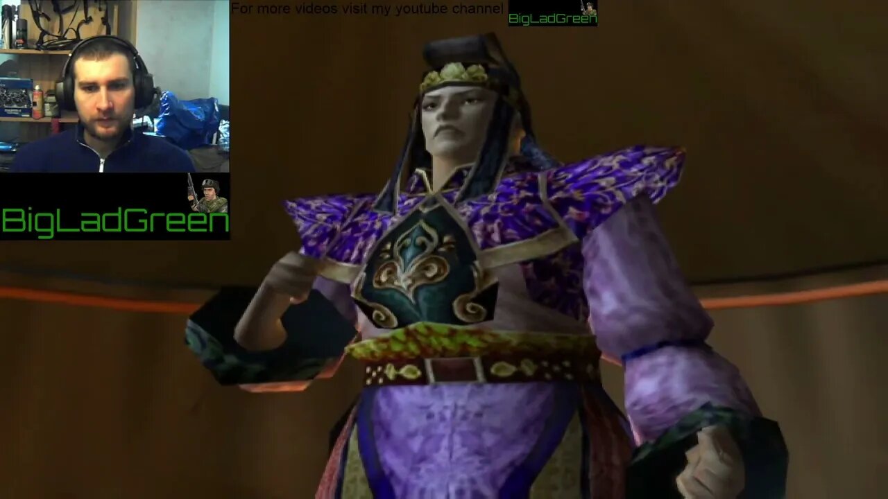 Dynasty Warriors 2 Gameplay (Xiahou Dun - Wu Zhang Plains)