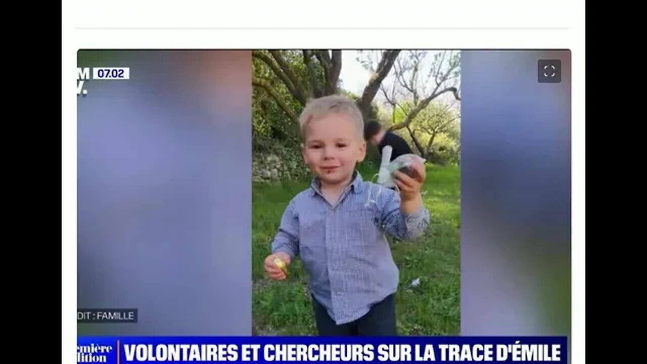 Disparition d’Émile,ses parents“demandent à Dieu un miracle”:“Nous continuons à implorer le Seigneur