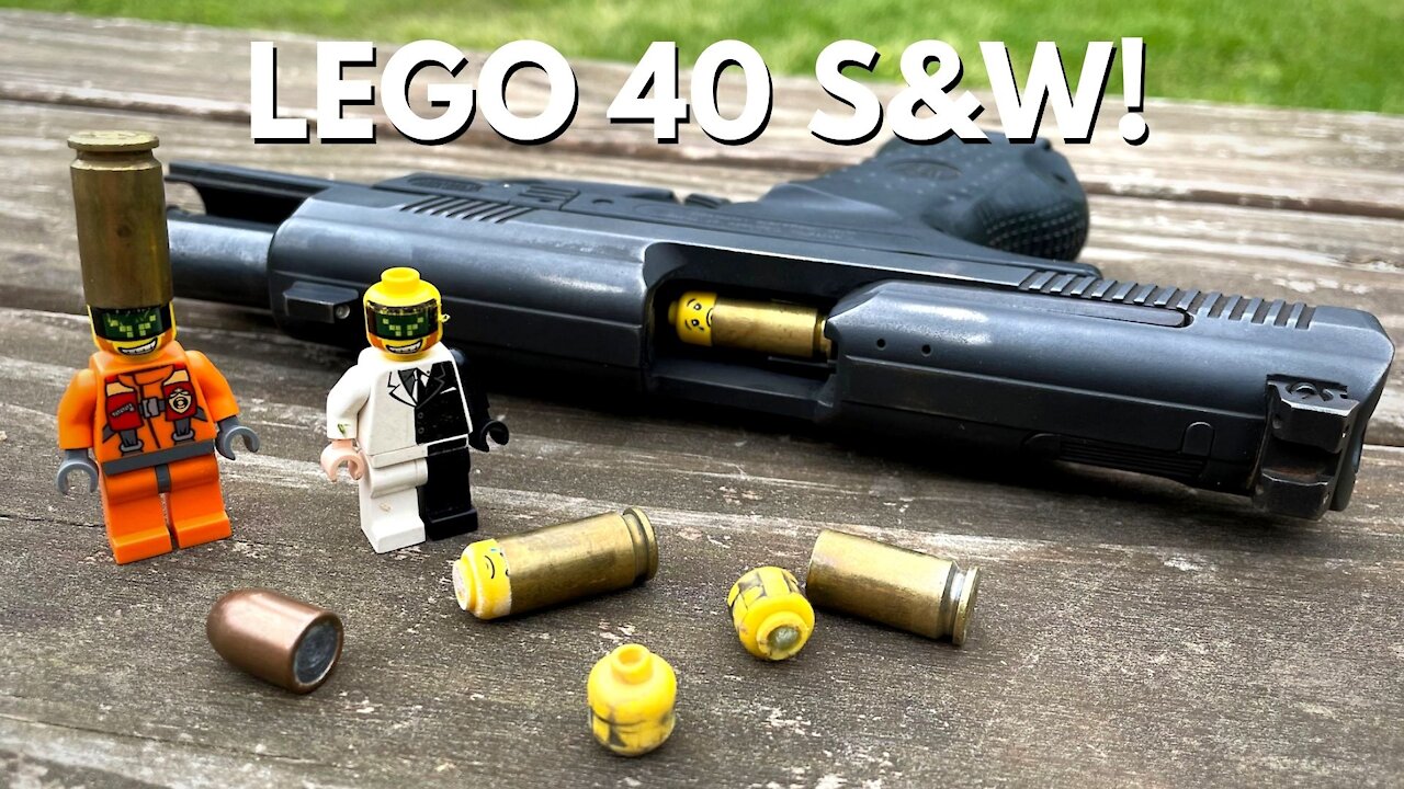 LEGO 40 S&W! (where every shot is a headshot!)