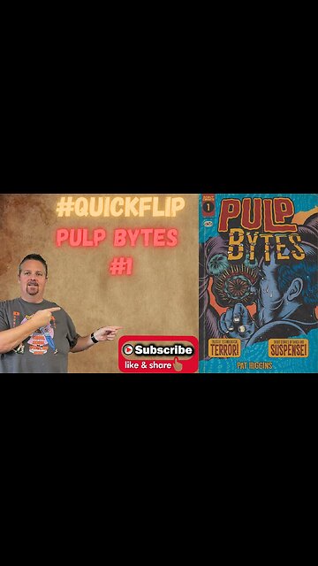 Pulp Bytes #1 Scout Comics #QuickFlip Comic Book Review Pat Higgins #shorts