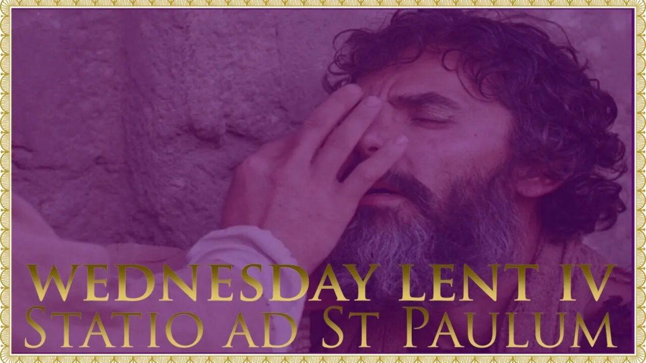 The Daily Mass: Fifth Wednesday in Lent