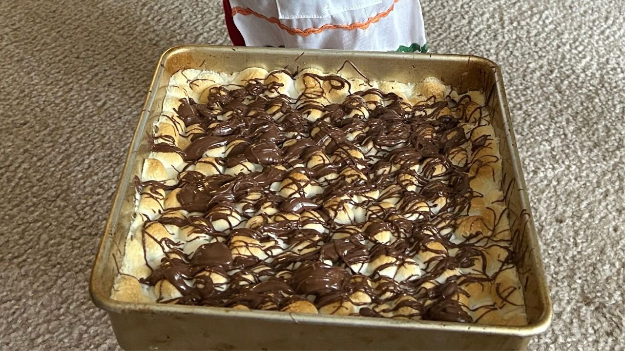 Nutella S'mores Bars