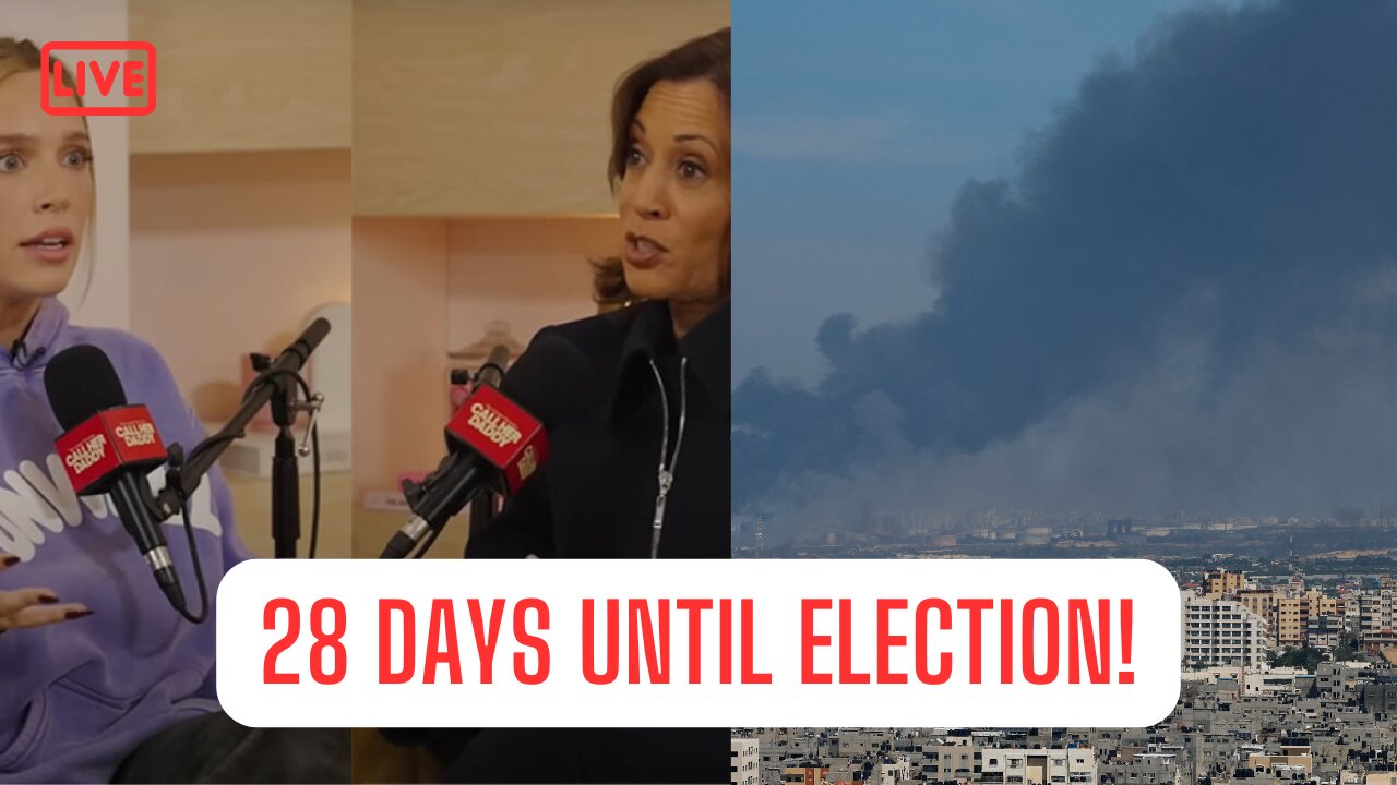 CALL HER DADDY W/ KAMALA HARRIS! OCT 7TH 1 YEAR ANNIVERSARY! AND MORE…