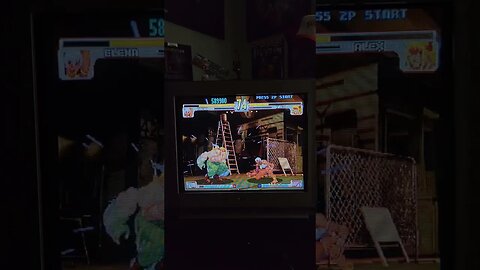 #shorts Street Fighter III: 3rd Strike Sega Dreamcast on Sony Wega Trinitron
