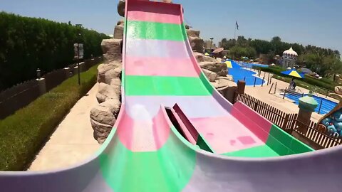 Water Slides at Al Montazah Water Park in Sharjah