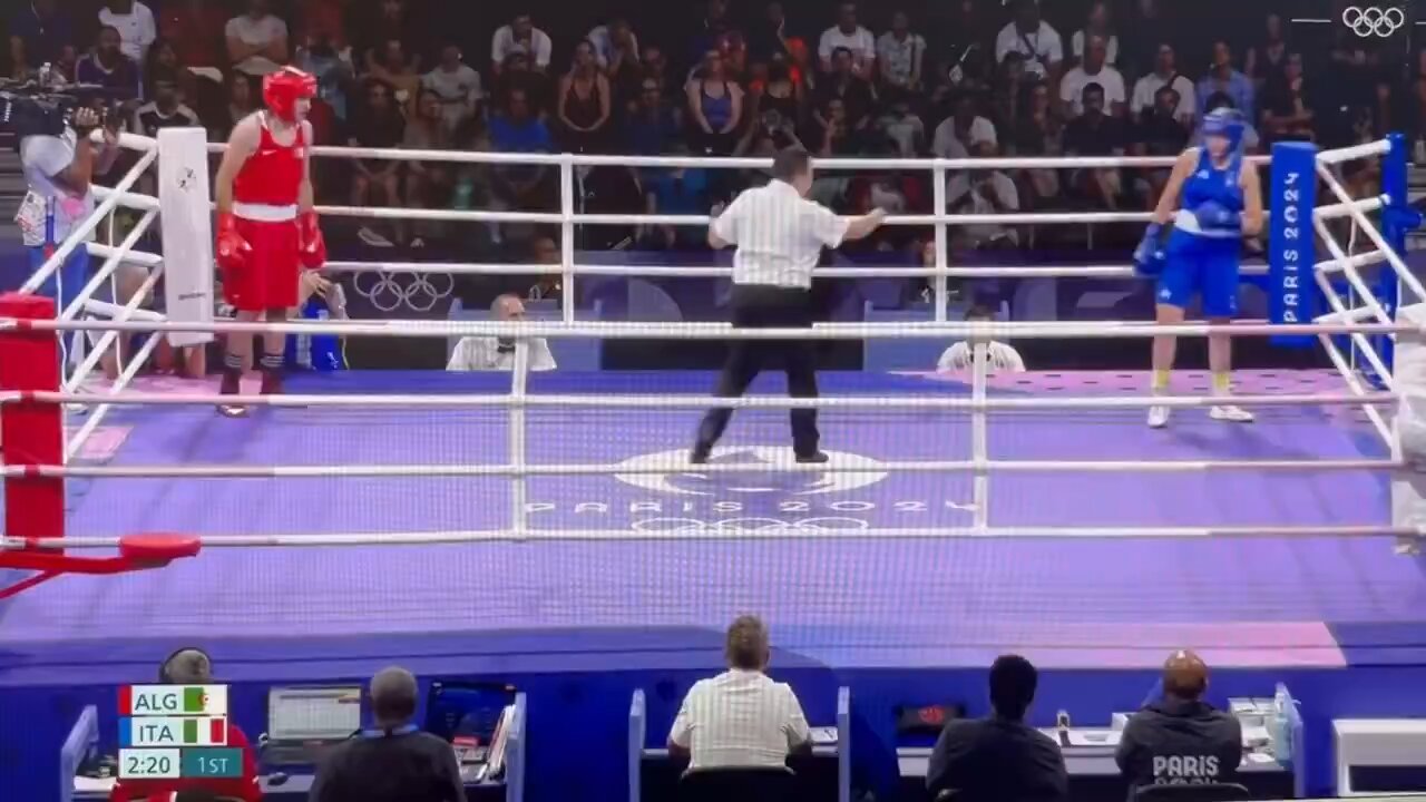 🥊 Olympics Controversy: Angela Carini Quits 46s in, M. Khelif Wins Despite Failed Gender Tests 😢👊
