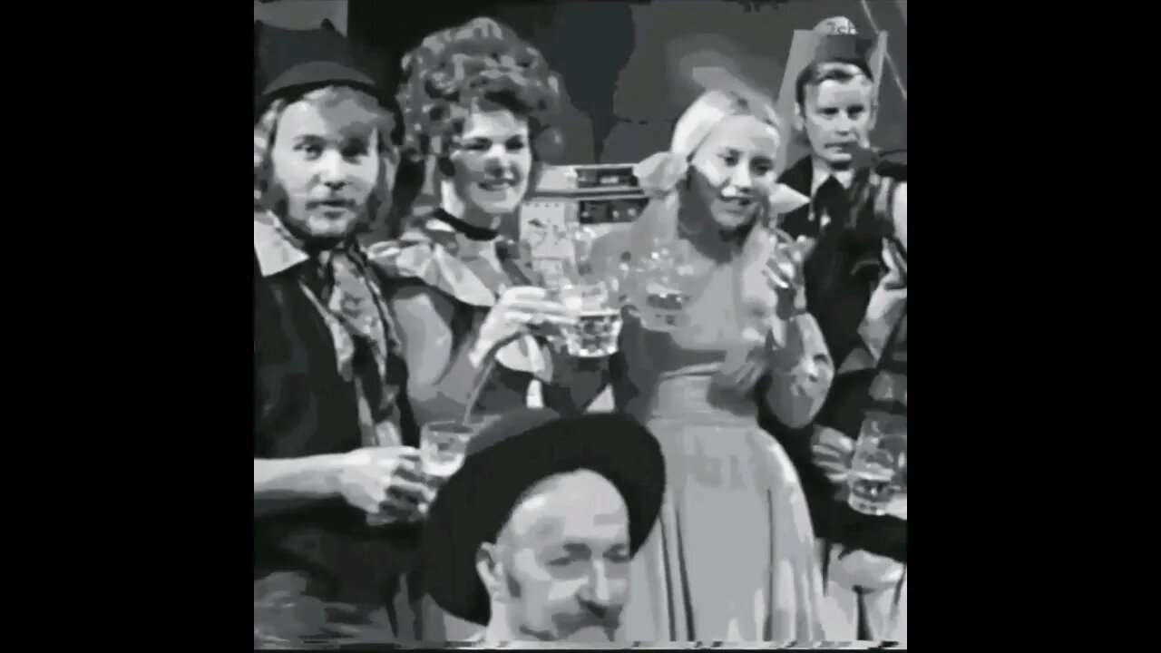 (ABBA) Festfolket : California Here I Come - 1970 #shorts
