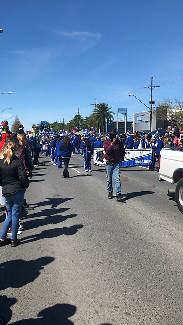 My High School at Mardi Gras