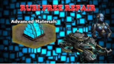 WAR COMMANDER - ADVANCED MATERIALS (RUBI +FREE REPAIR)