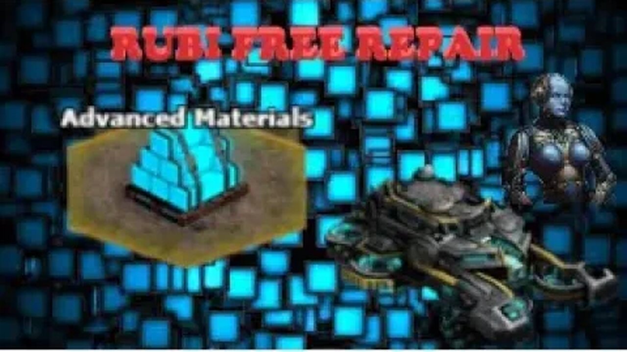 WAR COMMANDER - ADVANCED MATERIALS (RUBI +FREE REPAIR)