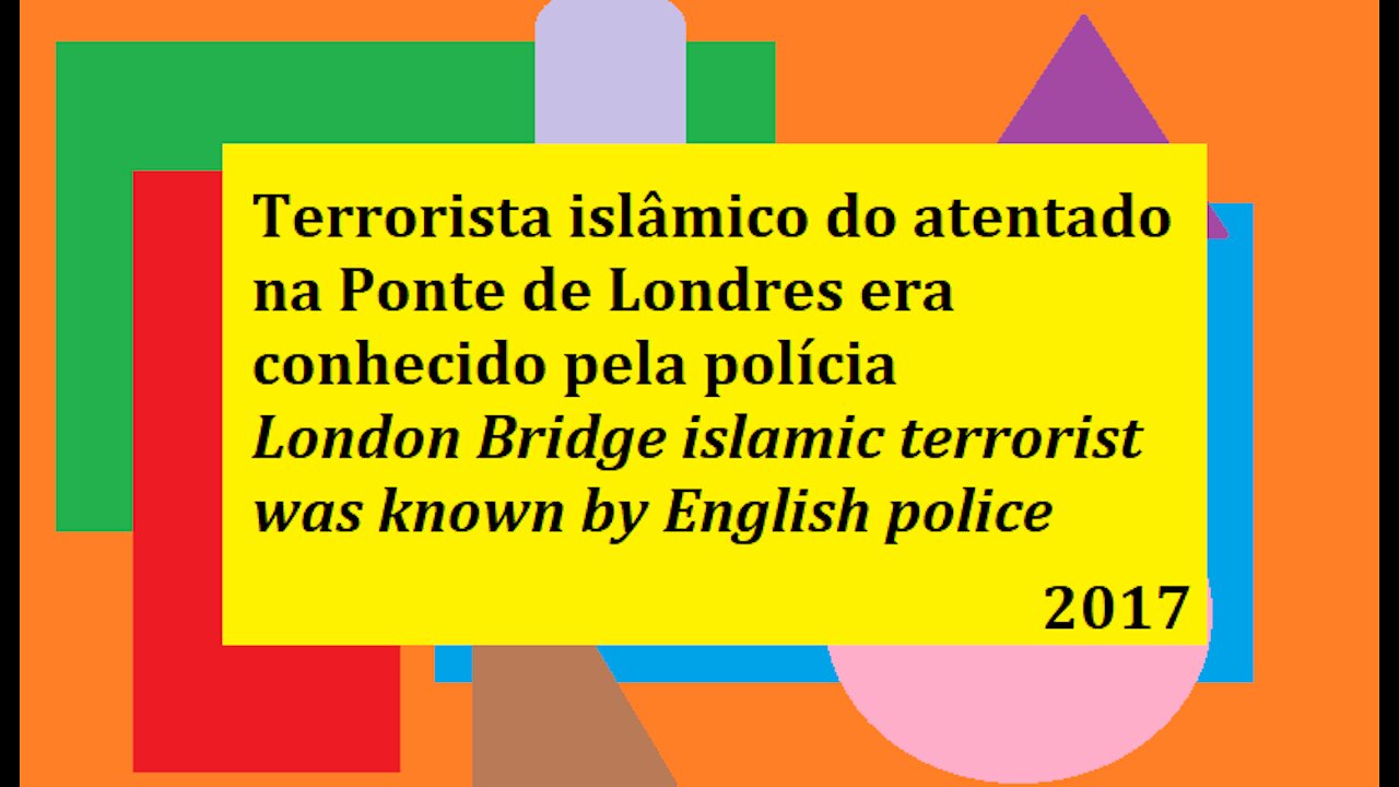 Jihadista da Ponte de Londres era conhecido pela polícia