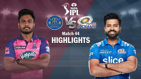 Rajasthan Royals vs Mumbai Indians Highlights