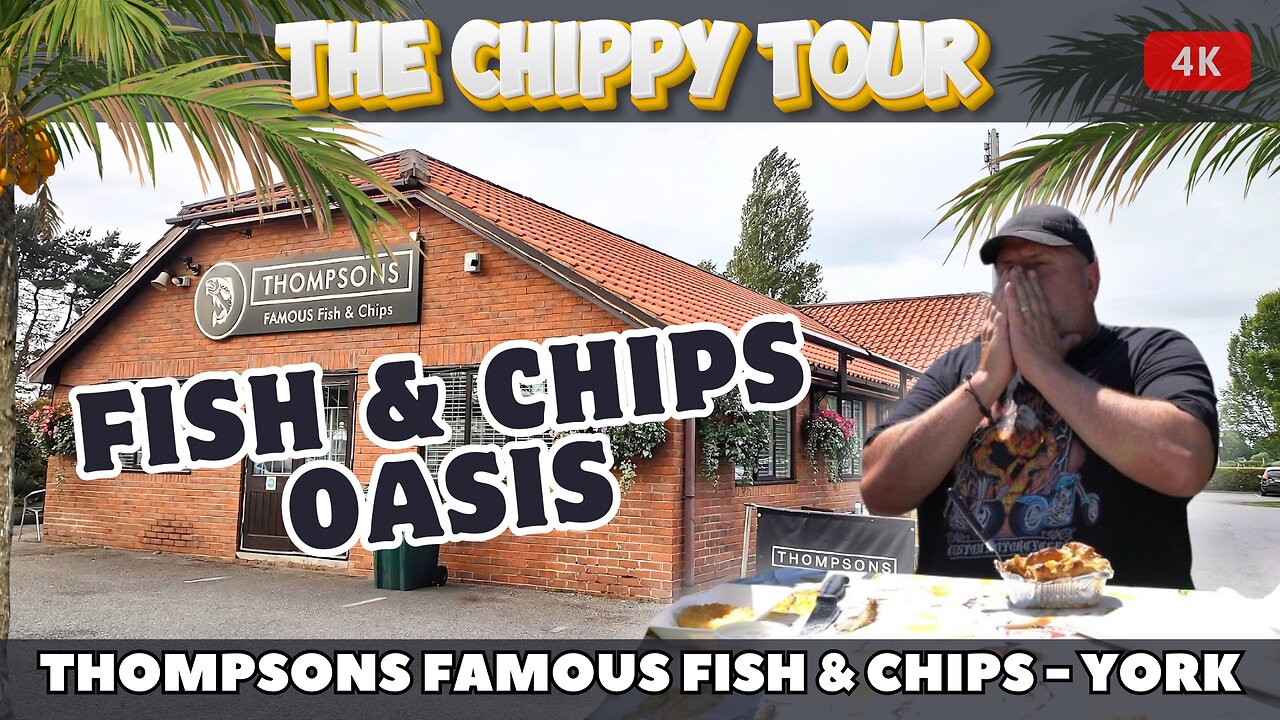 Chippy Review 44: 24 June 2024: Thompson Famous Fish and Chips, York. Traditional Fare Beef Dripping