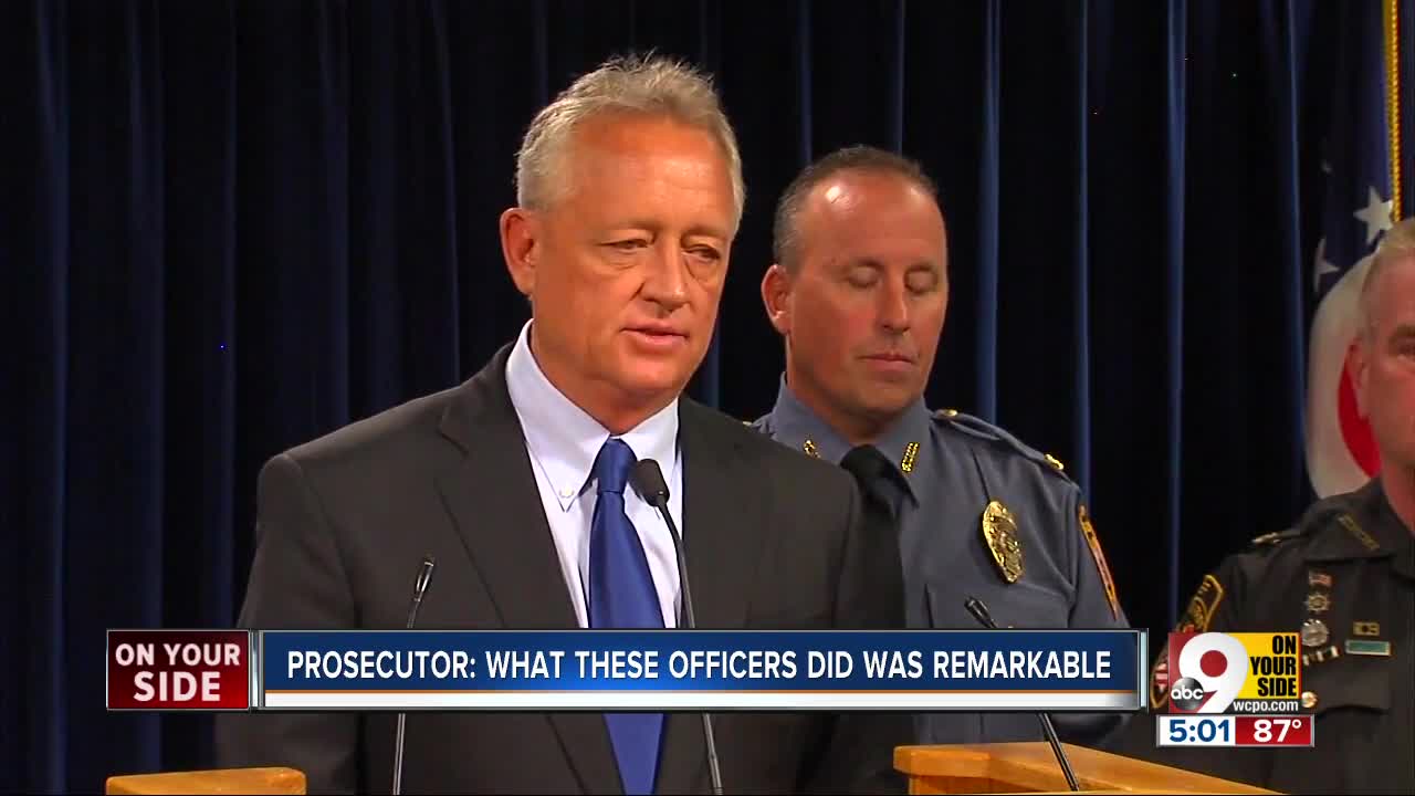Deters: Robbery suspect died, officers cleared in shooting