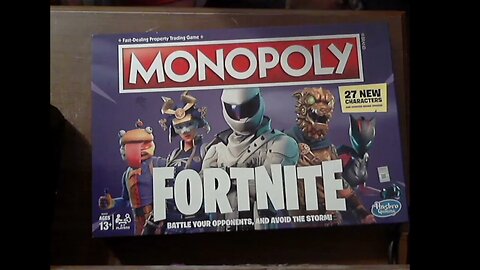 ASMR Fortnite Monopoly Unboxing Showcase (Opening Video)