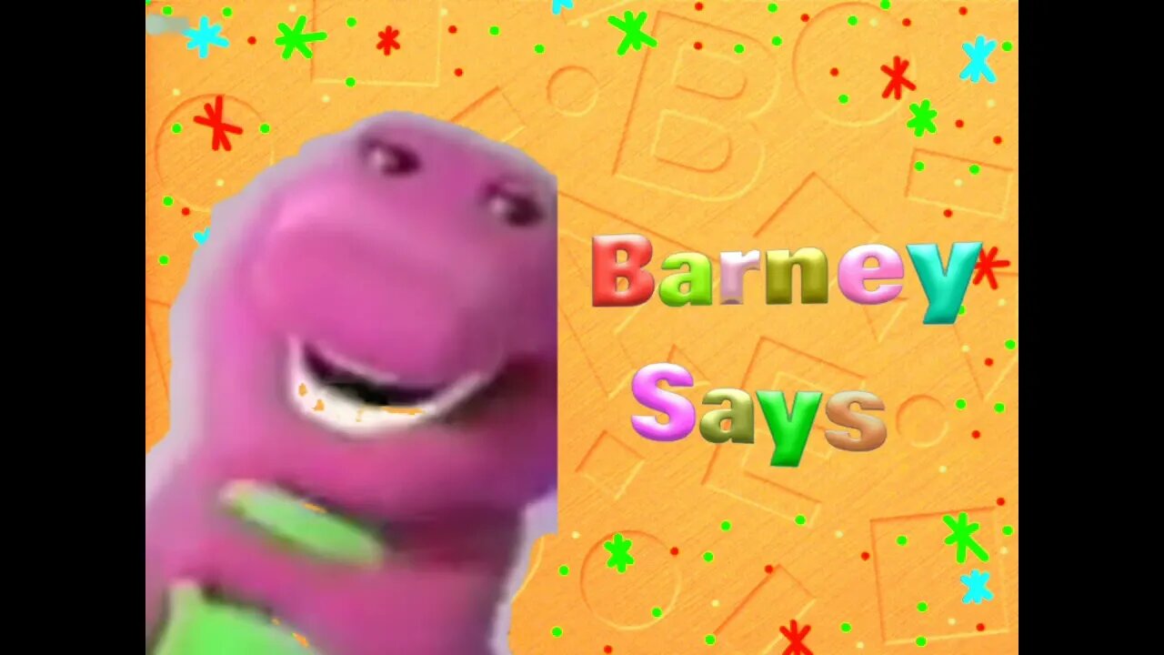 Barney Says Beta Segment - Season 4 (Beta 3.8)