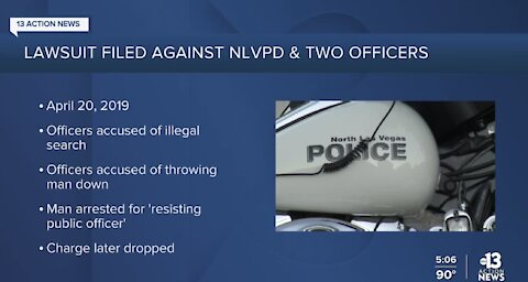 Man suing North Las Vegas Police Department