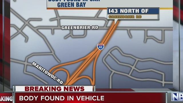 Body found in vehicle on I-43