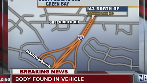 Body found in vehicle on I-43
