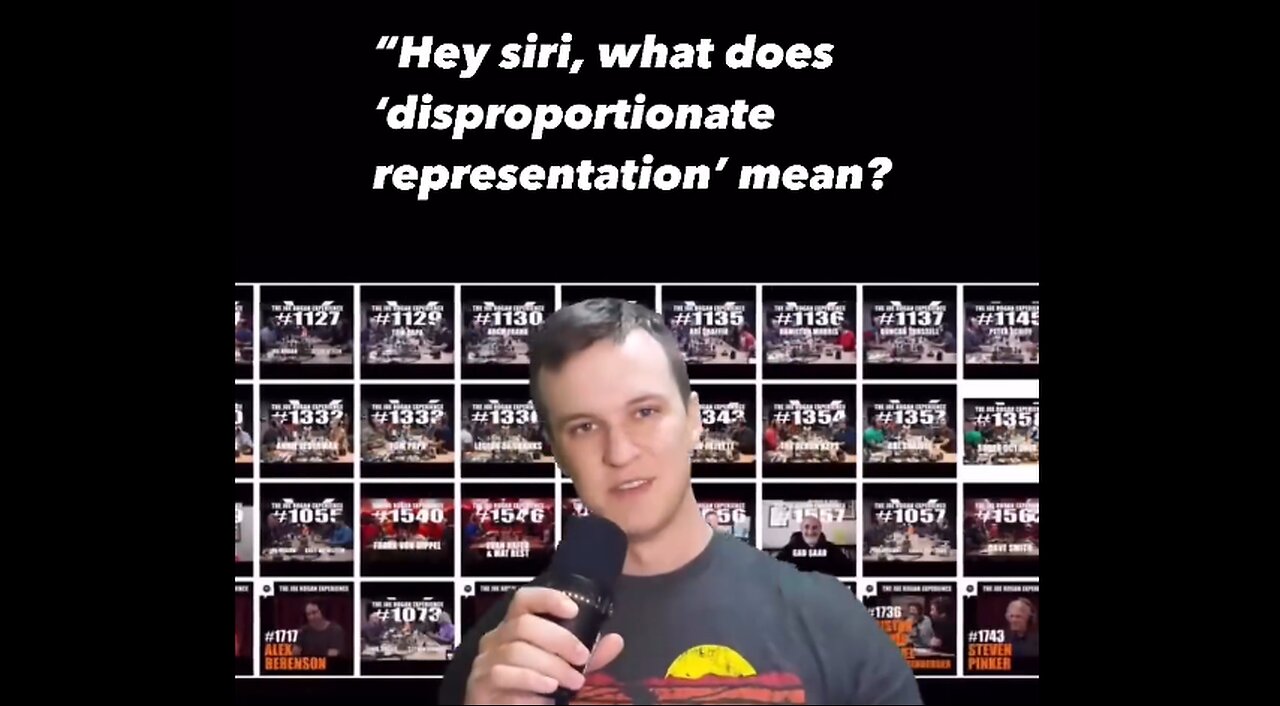 What does disproportionate representation mean?