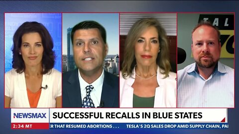 Ari on Newsmax discussing recalls of Democrats