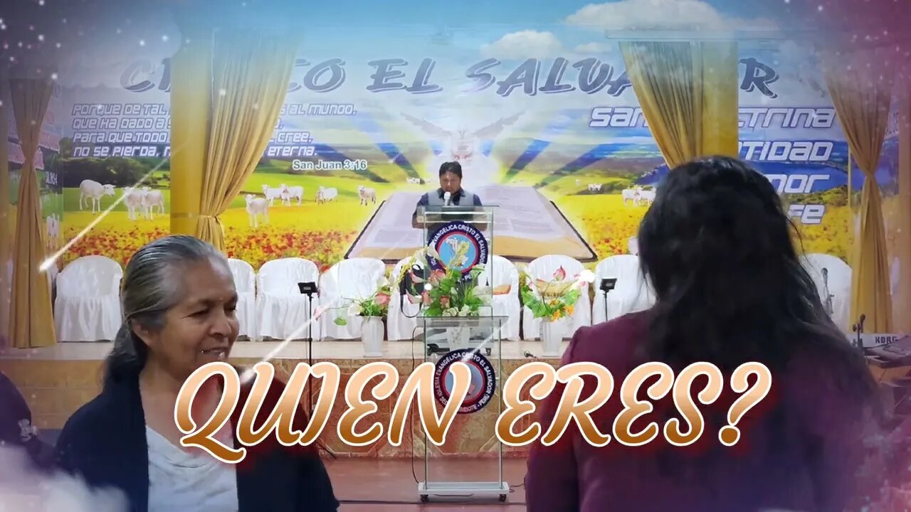 ¿QUIÉN ERES?: Parte 1 - EVANGELISTA EDGAR CRUZ