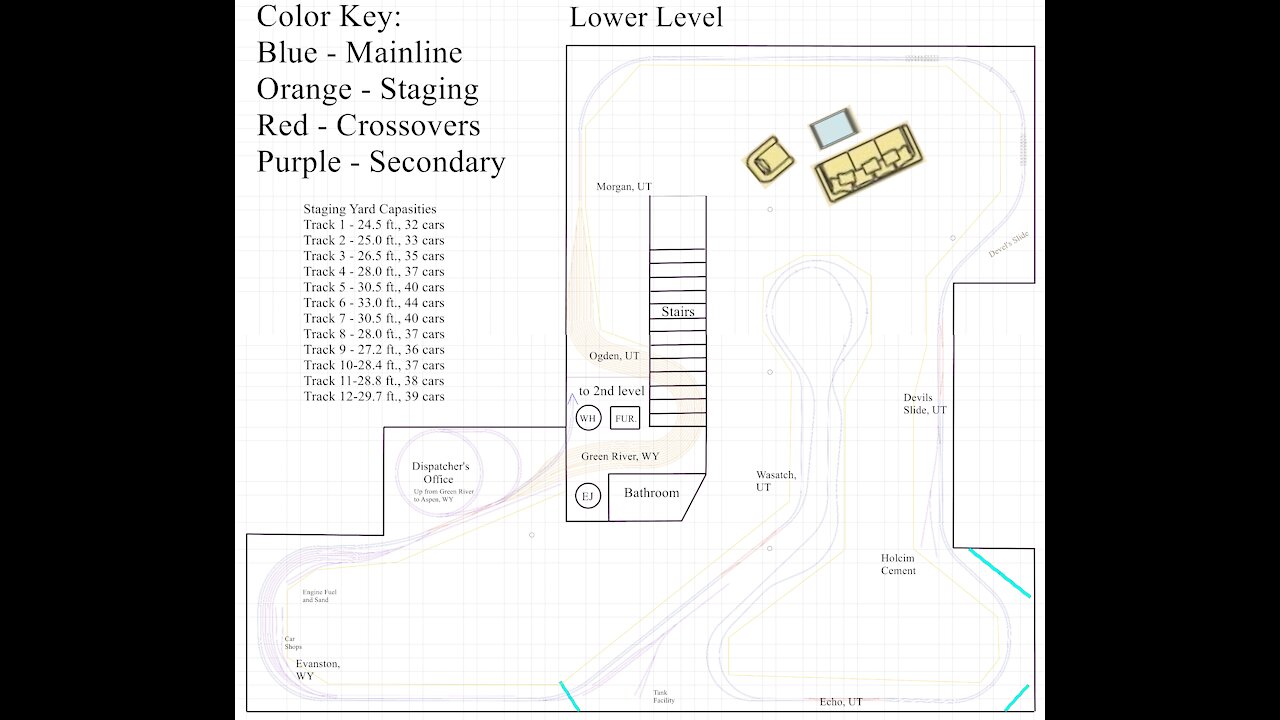 The HO Scale UPRR Evanston Subdivision