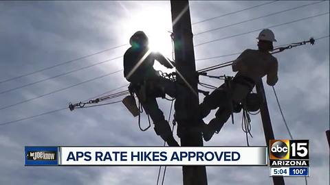 APS customers to see rate hike on bill, new rate starts on August 19