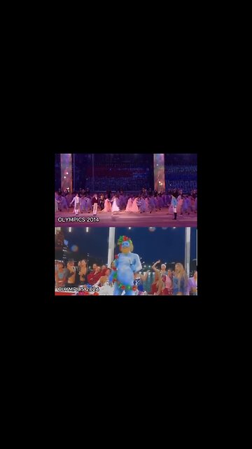 2024 Paris Olympics Opening Vs 2014 Russia Olympics Opening