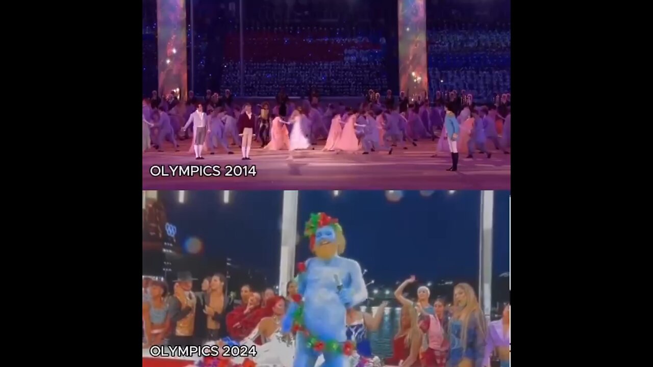 2024 Paris Olympics Opening Vs 2014 Russia Olympics Opening