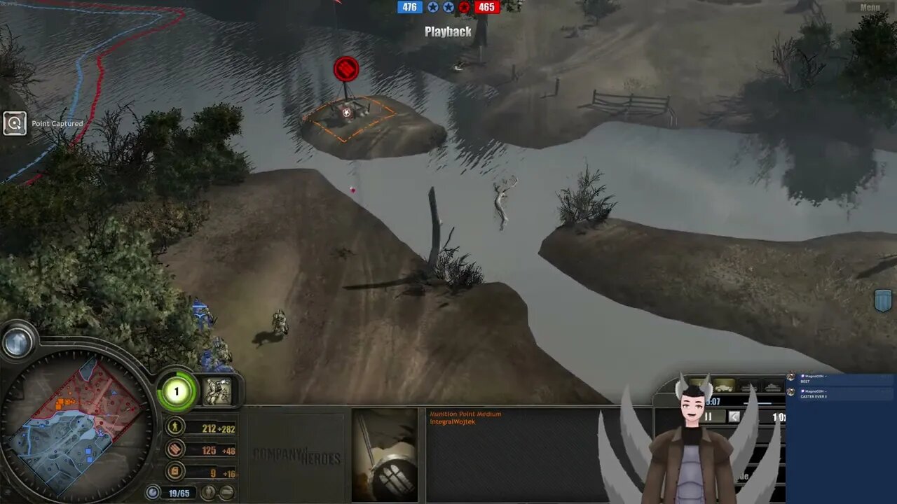 Spandy (Panzer Elite) vs IntegralWojtek (US) || Company of Heroes 1